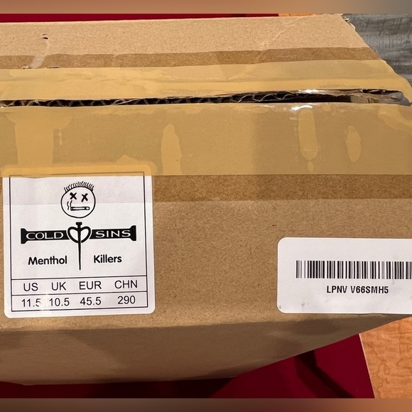 RARE NEW COLD SINS Menthol Killers Sneakers OG ALL, NOT NIKE AJ1 Low - Picture 7 of 7